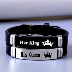 Couple crown bracelets 🤴👸💘